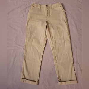 NWT Old Navy Cropped Chino Pants in Khaki Size Small